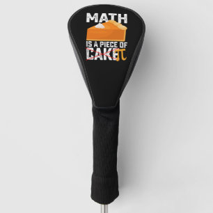 Couvre-club De Golf Les maths sont un jeu d'enfant jour de pi drôle