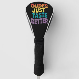 Couvre-club De Golf Les mecs Goûtent un meilleur Gay pride Vintage
