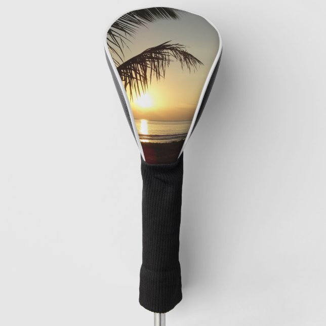 Couvre-club De Golf Lever de soleil, Nouvelle-Calédonie (Devant)