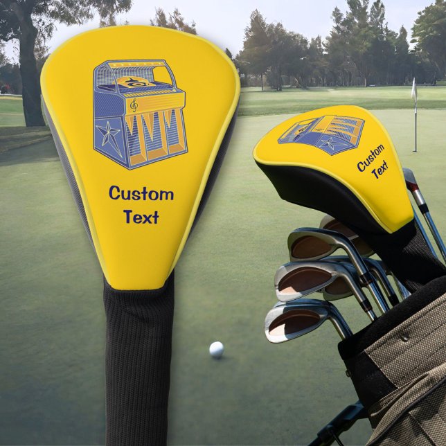 Couvre-club De Golf Librairie rétro (Créateur téléchargé)