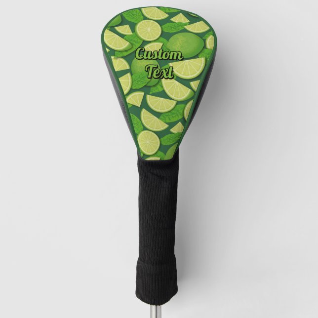Couvre-club De Golf Lime (Devant)