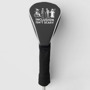 Couvre-club De Golf L'inclusion n'est pas effrayant Enseignant de sque