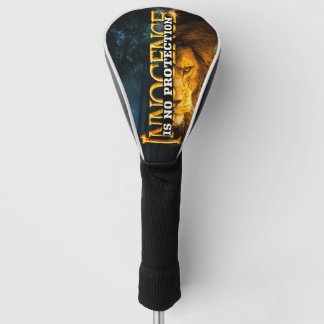 Couvre-club De Golf L'innocence n'est pas une protection