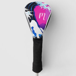 Couvre-club De Golf L'inspiration de la Grande Vague
