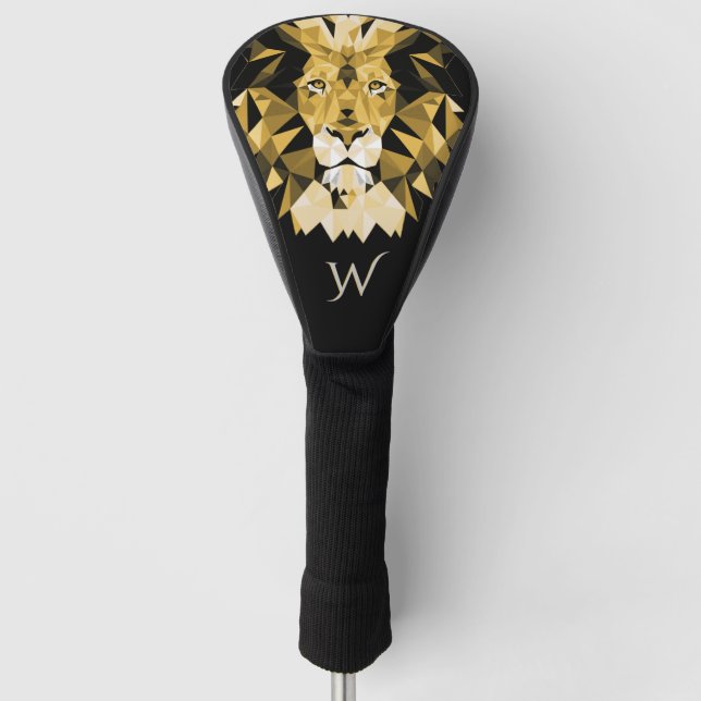 Couvre-club De Golf Lion Brown (Devant)