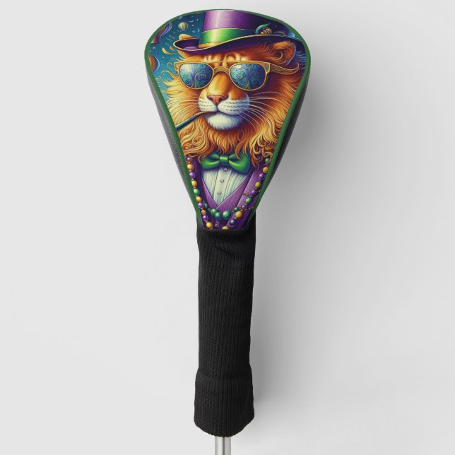 Couvre-club De Golf Lion/Louisiana Mardi Gras (Devant)