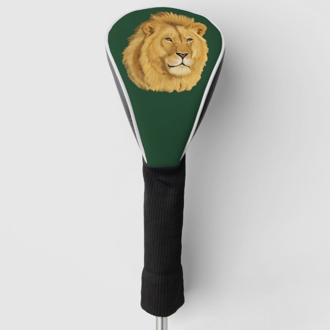 Couvre-club De Golf Lion Majestic (Devant)