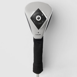 Couvre-club De Golf Logo avec thème moderne, minimal, égal à égal