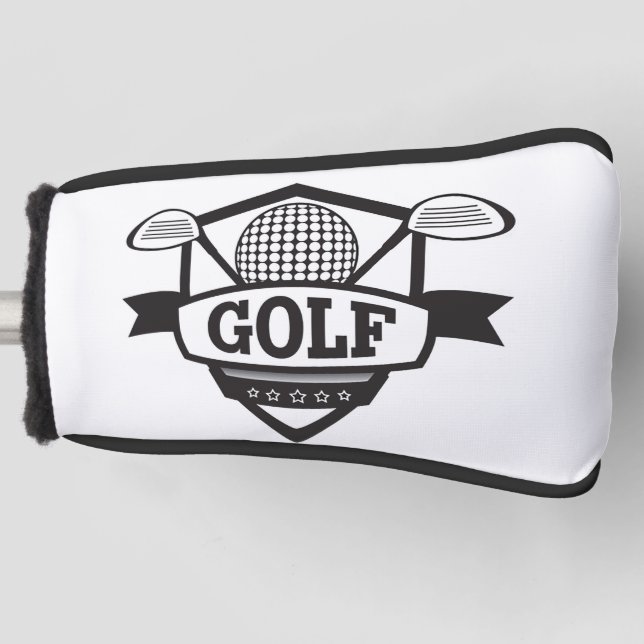 Couvre-club De Golf Logo de golf (Devant)