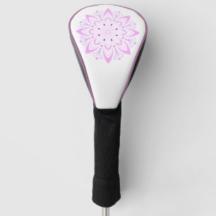Couvre-club De Golf Lotus Mandala Design