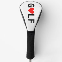 Love Golf Driver Cover