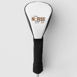 Couvre-club De Golf Love Nurse Life Cheetah 3