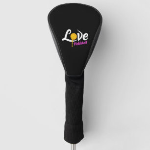 Couvre-club De Golf Love Pickleball