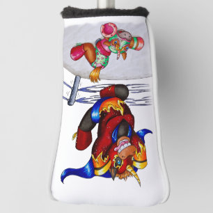 Couvre-club De Golf Luchadores