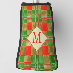 Couvre-club De Golf MAC GREGOR TARTAN Golf Putter Cover + Initiale