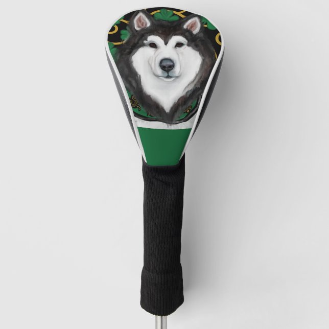 Couvre-club De Golf Malamute d'Alaska (Devant)