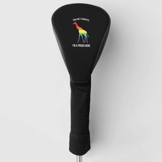 Couvre-club De Golf Maman gay pride LGBT (Devant)