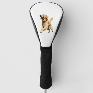 Couvre-club De Golf Marionnette Golden Retriever - Animaux de compagni