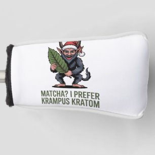 Couvre-club De Golf Matcha ? Je préfère Krampus Kratom Noël drôle 