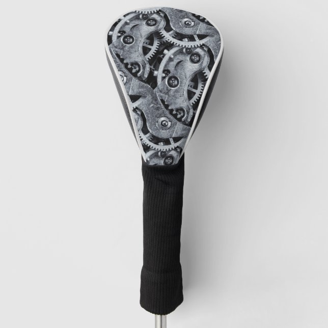Couvre-club De Golf Mécanique de pièce à temps (Devant)