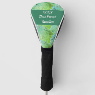 Couvre-club De Golf Meilleur Ami Vacances Artistique Green Girls Trip