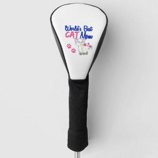 Couvre-club De Golf Meilleur Chat Maman du monde