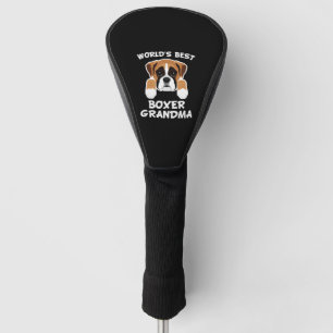 Couvre-club De Golf Meilleur chien de chien de grand-mère de boîte