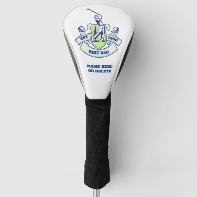 COUVRE-CLUB DE GOLF MEILLEUR DAD GOLFER (Devant)