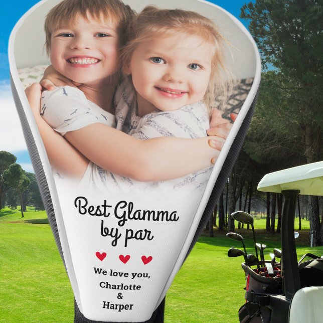Couvre-club De Golf Meilleur Glamme Par Par Créer Unique Personnalisé  (Best Glamma By Par Create Unique Custom Photo Cute Golf Head Cover)