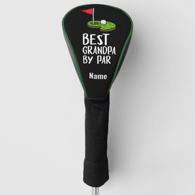 Couvre-club De Golf Meilleur Grand-Père Par Par (Devant)