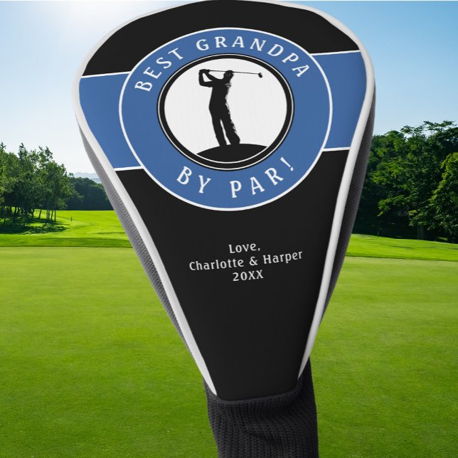 Couvre-club De Golf Meilleur Grand-Père Par Par Elegant Golfer Custom  (Best Grandpa By Par Elegant Golfer Custom Sports Golf Head Cover)