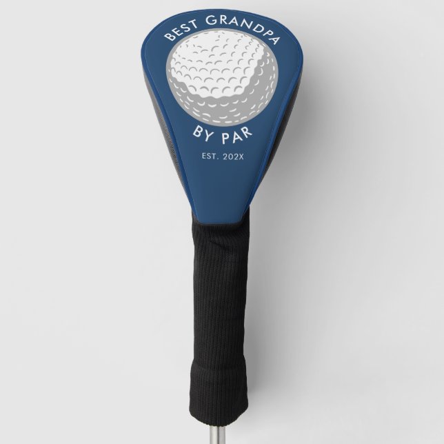 Couvre-club De Golf Meilleur Grand-Père Par Par Moderne (Devant)