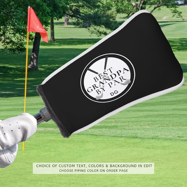 Couvre-club De Golf MEILLEUR GRANDPA PAR PAR Monogramme Nom Clubs (Créateur téléchargé)