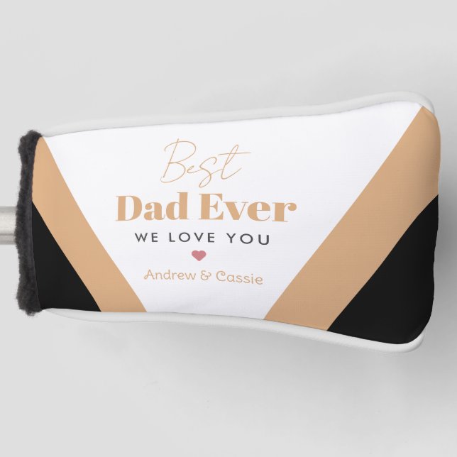 Couvre-club De Golf Meilleur papa (Devant)