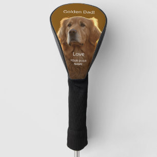 Couvre-club De Golf Meilleur Papa Chien Personnalisé