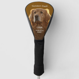 Couvre-club De Golf Meilleur Papa Chien Personnalisé
