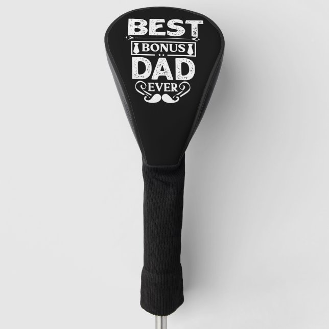 Couvre-club De Golf Meilleur papa de bonification (Devant)