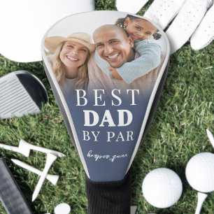 Couvre-club De Golf Meilleur Papa Par Blue Photo