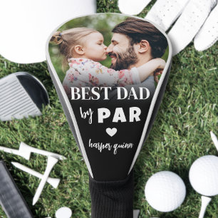Couvre-club De Golf Meilleur Papa Par Golfeur Photo Personnalisée