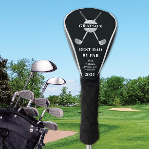 Couvre-club De Golf Meilleur Papa Par Nom Personnalisé Golf Tête Couve