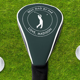 Couvre-club De Golf Meilleur Papa Par Par Parfait Personnalisé Nom Gol