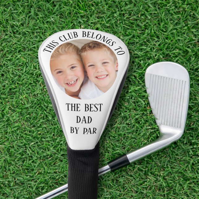 Couvre-club De Golf Meilleur papa par photo (Créateur téléchargé)