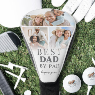 Couvre-club De Golf Meilleur Papa Par Photo Fête des Pères