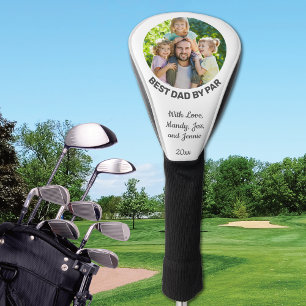 Couvre-club De Golf Meilleur Papa Par Photo Personnalisée Golf Housse