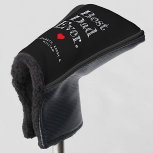 Couvre-club De Golf Meilleur Papa Personnalisé avec des Noms