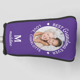 Couvre-club De Golf Meilleure grand-mère jamais personnalisée Monogram