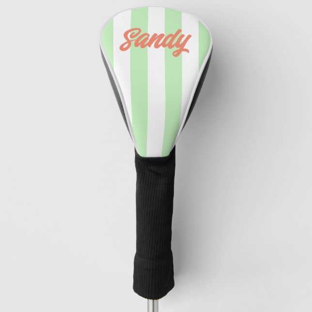 Couvre-club De Golf Melon frais et Vibes de plage (Devant)
