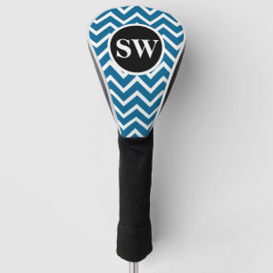 Couvre-club De Golf Mens chevron père monogrammé  Personnaliser