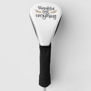 Couvre-club De Golf Merci pour tout Thanksgiving drôle
