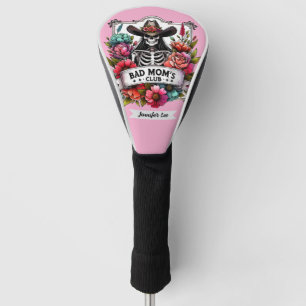 Couvre-club De Golf Mère squelette Cowgirl personnalisée